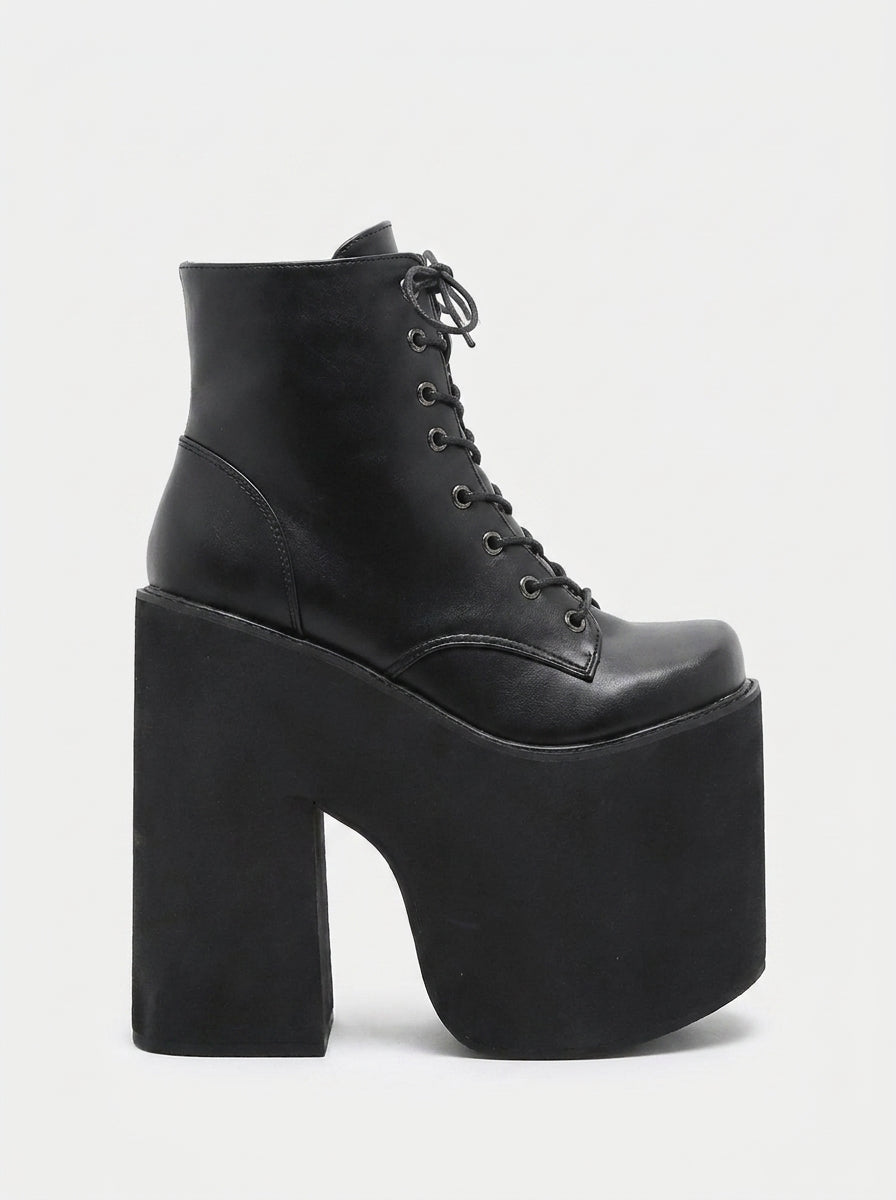 Y2K CHUNKY WOMEN BOOTS