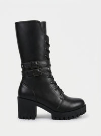 Women Platform Boots Winter Thick