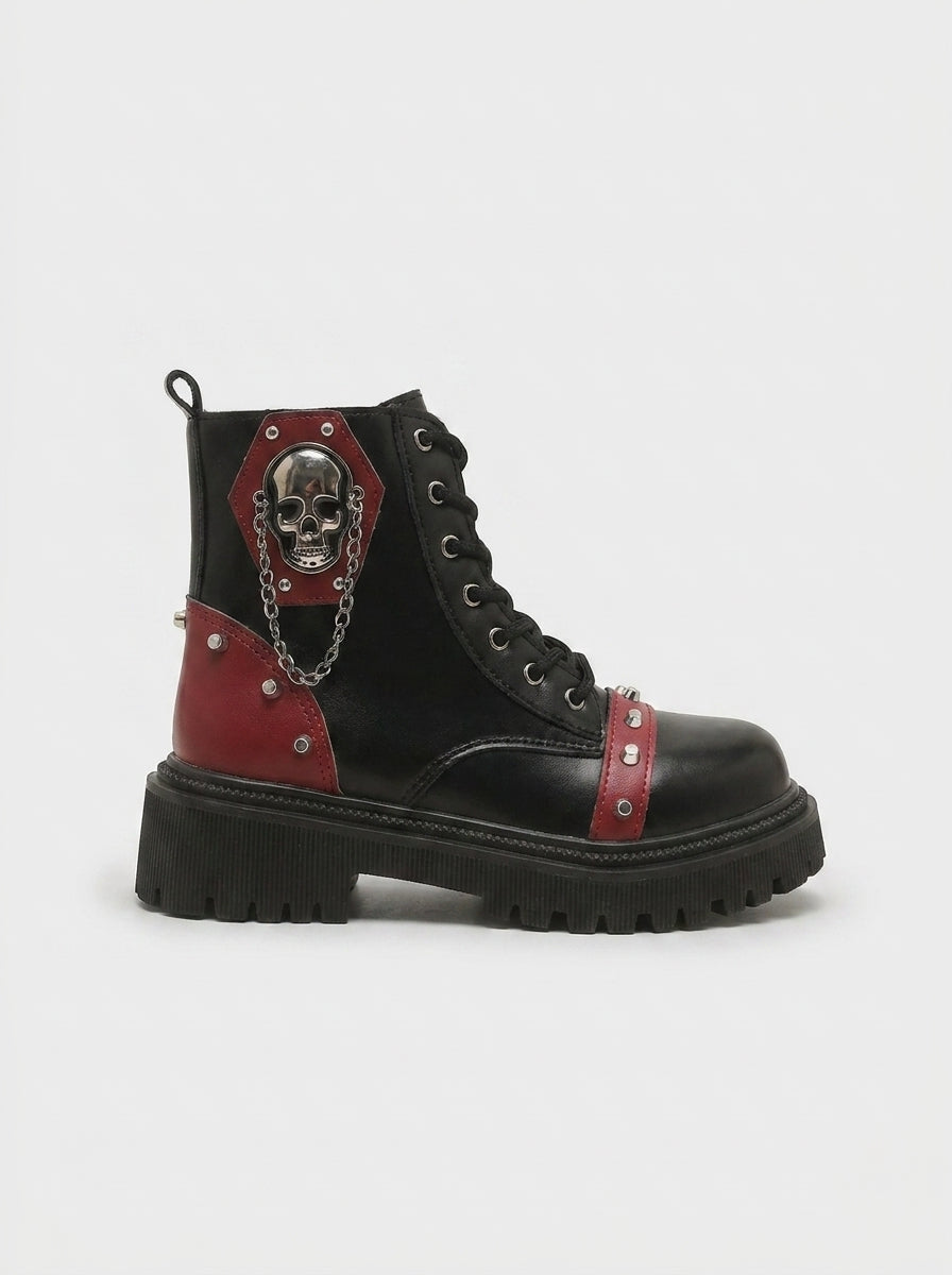 BIKER STYLE SKULL PLATFORM
