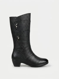 Women Work Boots Winter Elegant