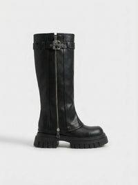 Women Platform Boots Knee High