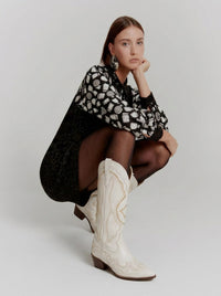 COWBOY EMBROIDERED WESTERN BOOTS