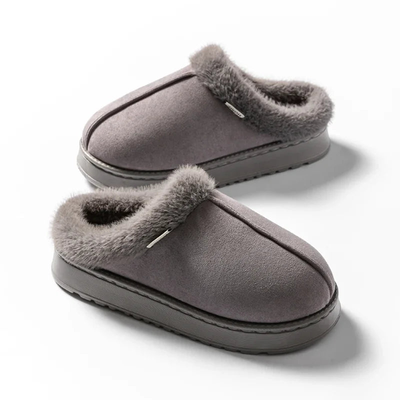 Women Snow Boots Fluffy Warm Slippers