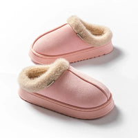Women Snow Boots Fluffy Warm Slippers