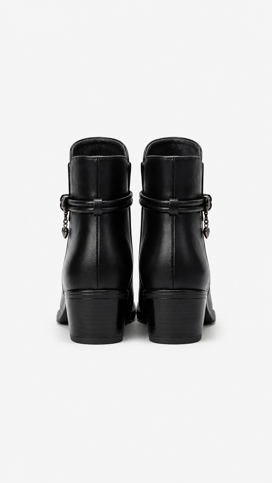 WOMEN ANKLE BOOTS FUR LINED LEATHER