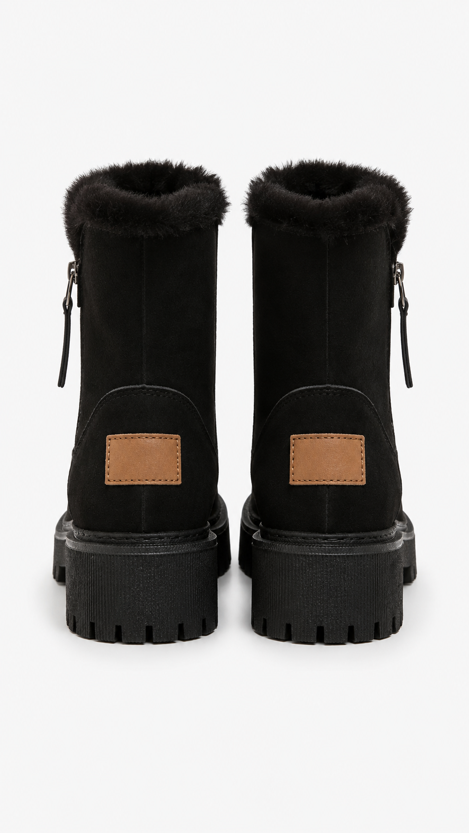 Women Snow Boots Warm Suede Platform