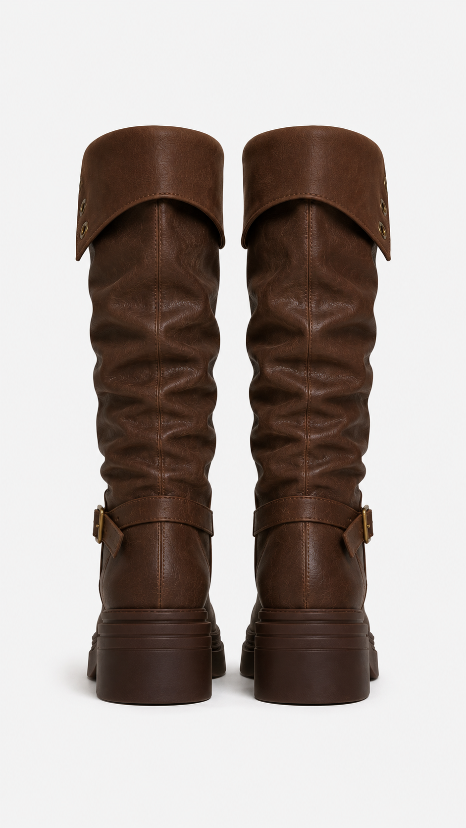 CHUNKY LEATHER BOOTS