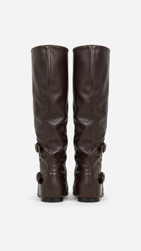 PLATFORM VAEL DRESS BOOTS KNEE HIGH