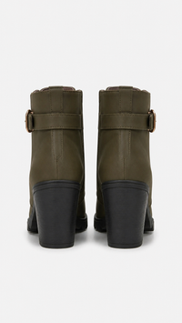 WOMEN CLARITY LACE-UP HEELS
