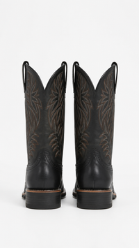 WOMEN COWBOY BOOTS RETRO EMBROIDERED
