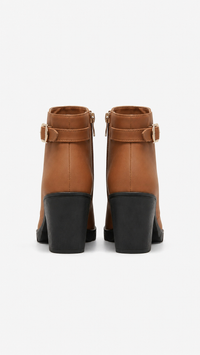 WOMEN CLARITY LACE-UP HEELS