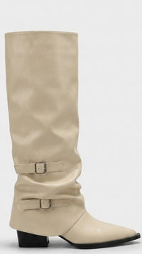 PLATFORM VAEL DRESS BOOTS KNEE HIGH