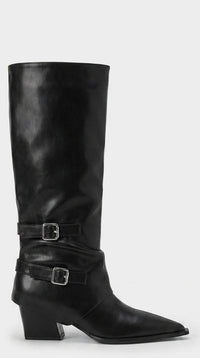 PLATFORM VAEL DRESS BOOTS KNEE HIGH
