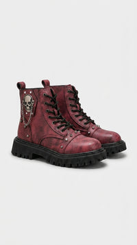 BIKER STYLE SKULL PLATFORM