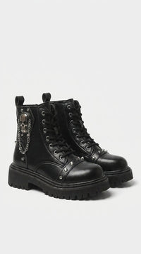 BIKER STYLE SKULL PLATFORM