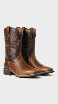 WOMEN COWBOY BOOTS RETRO EMBROIDERED