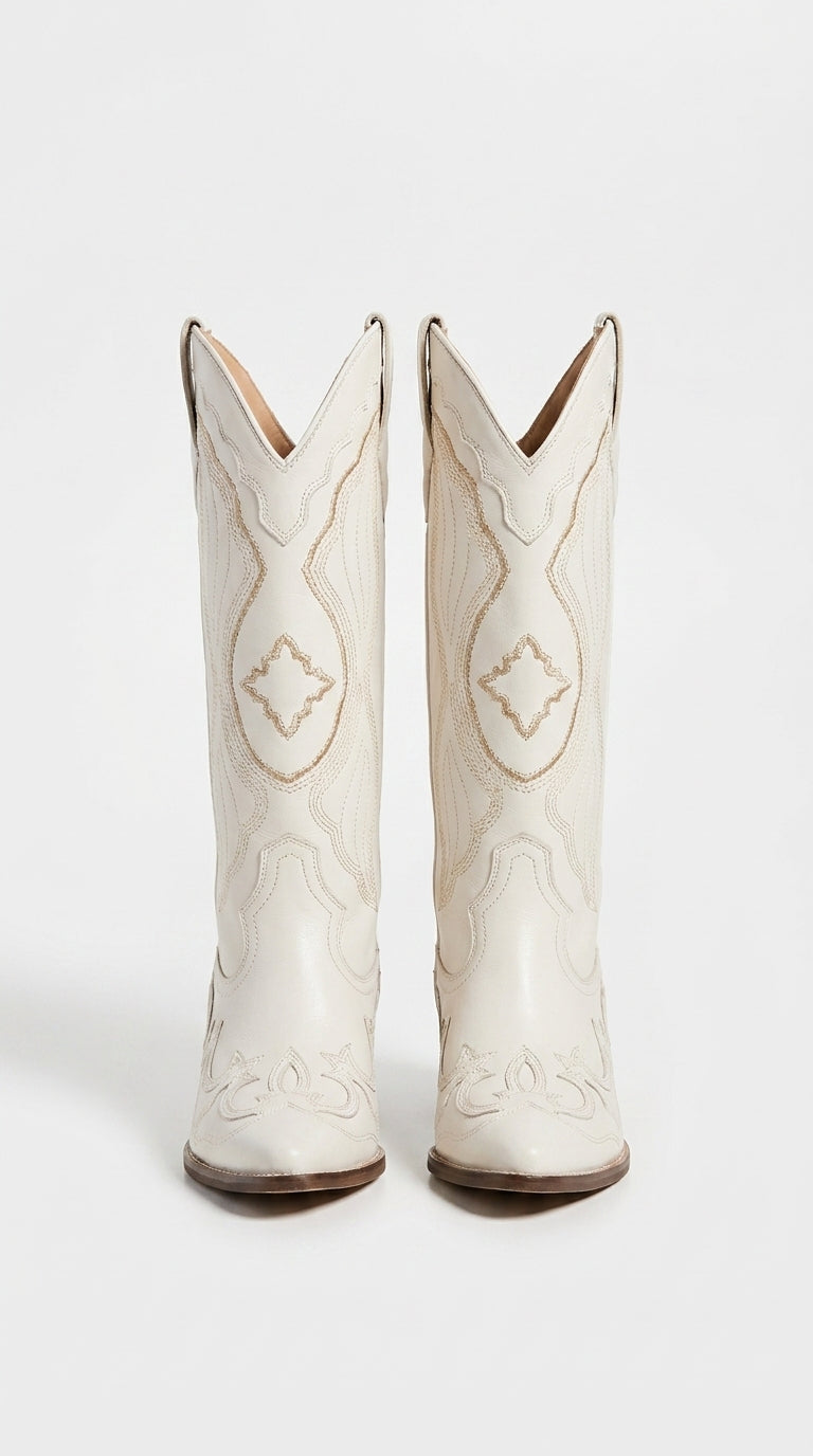 COWBOY EMBROIDERED WESTERN BOOTS